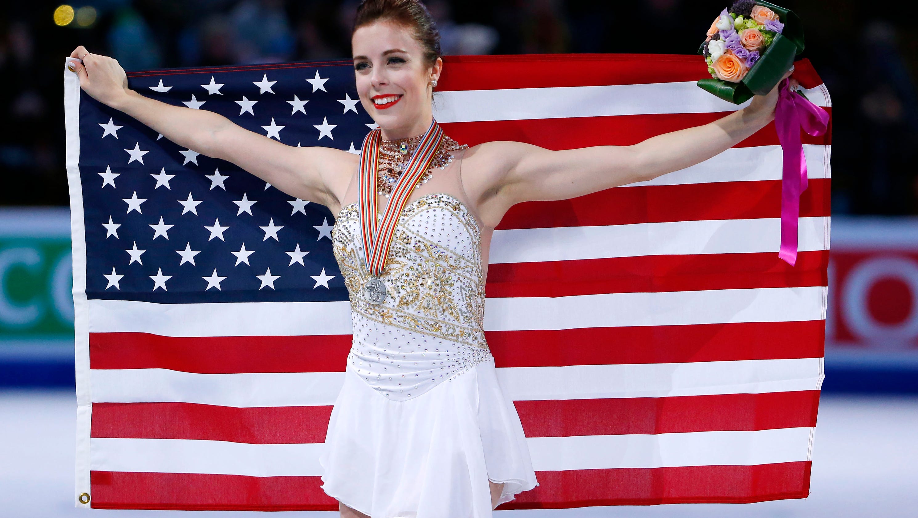 USA's Ashley Wagner ends drought, takes silver in Figure Skating Worlds