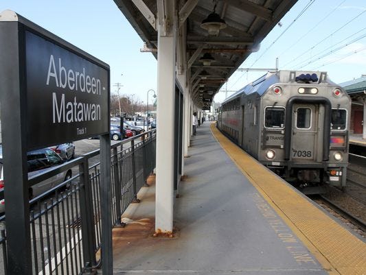 nj transit train station