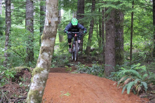 New mountain bike trails bring fun, flow to Alsea Falls