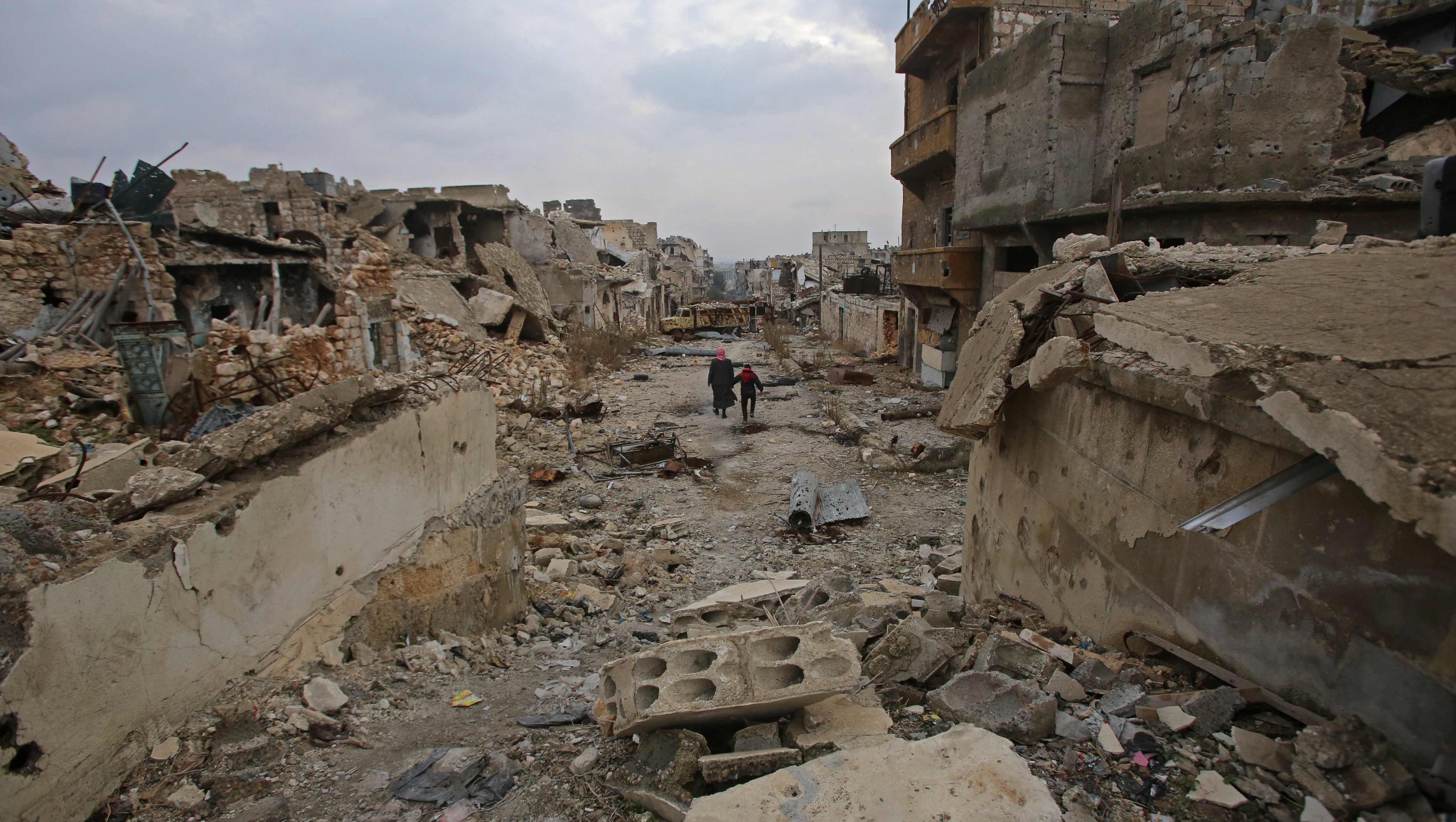 Devastating images of war-torn Syria