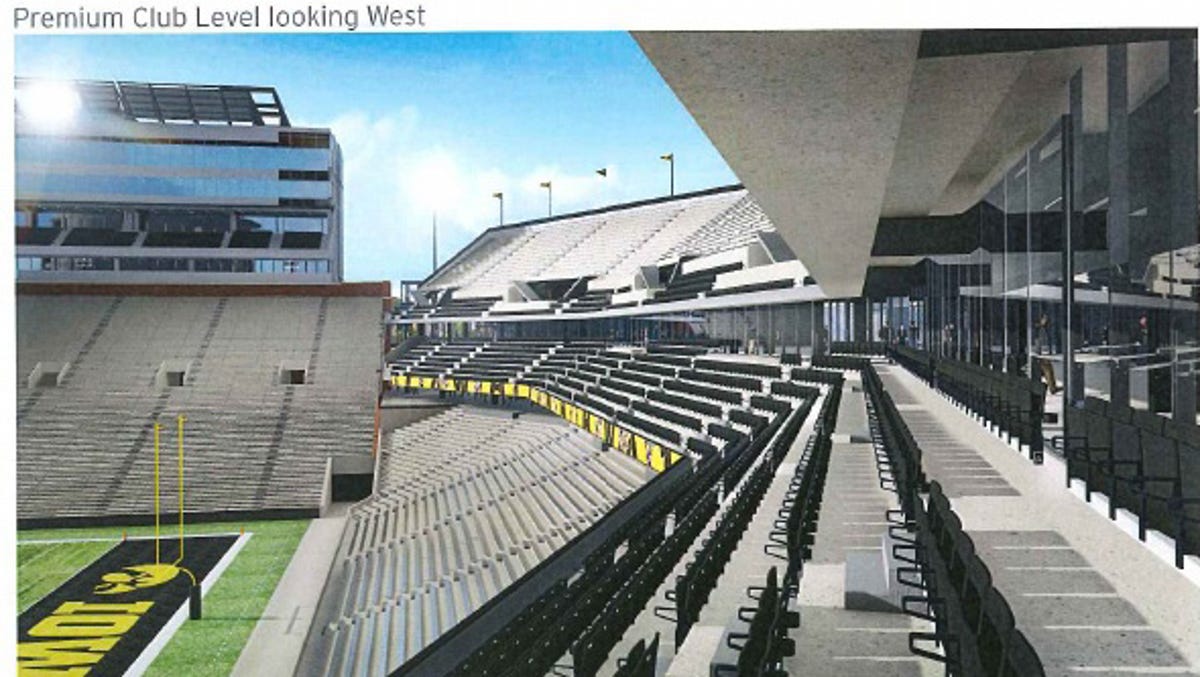 Photos: Kinnick Stadium North End Zone project