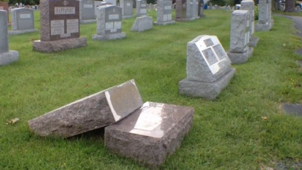 Police: Cemetery Vandalism Not Anti-Semitic