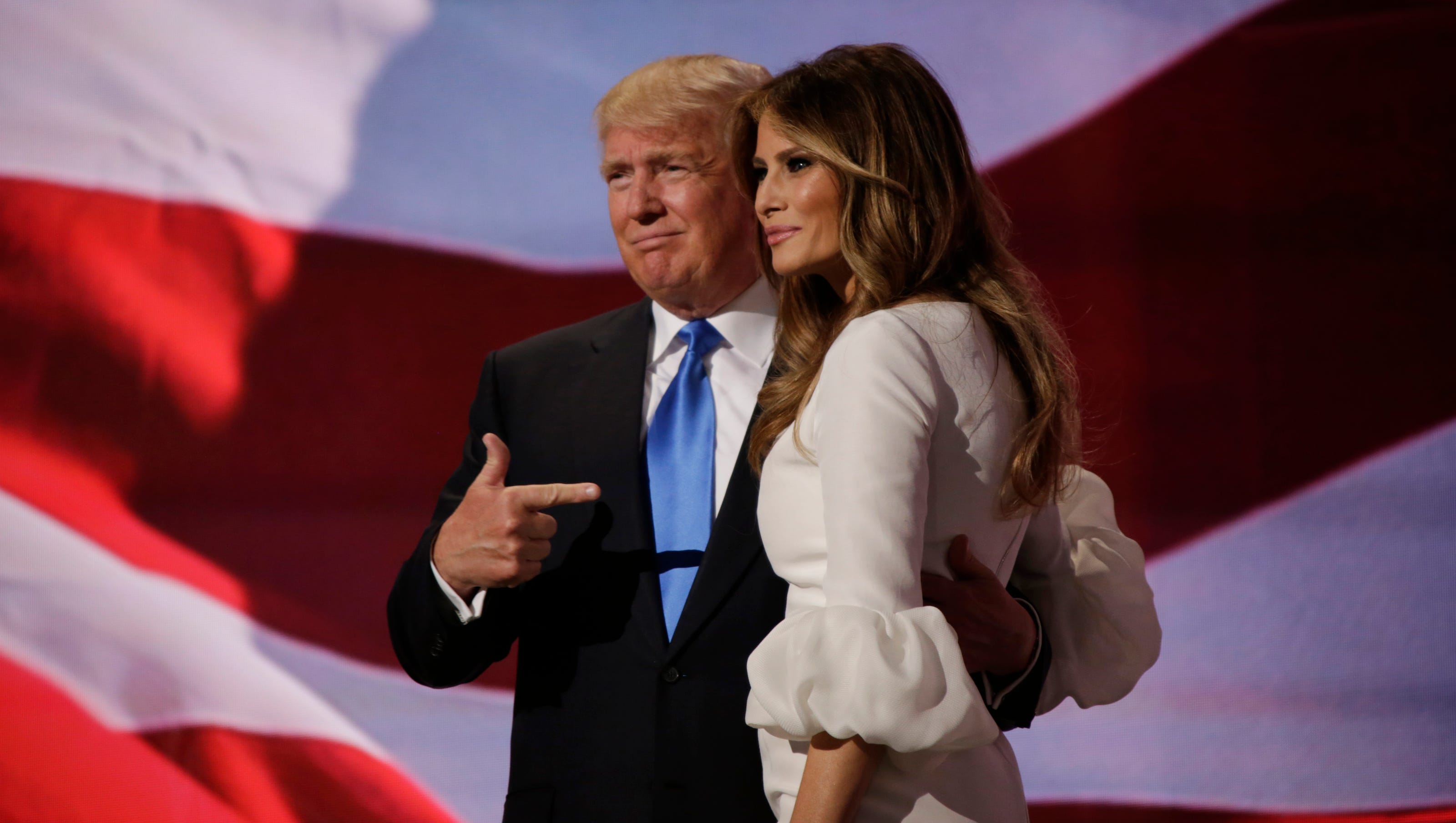 Trump Introduces Wife Melania To National Audience Predicts Victory