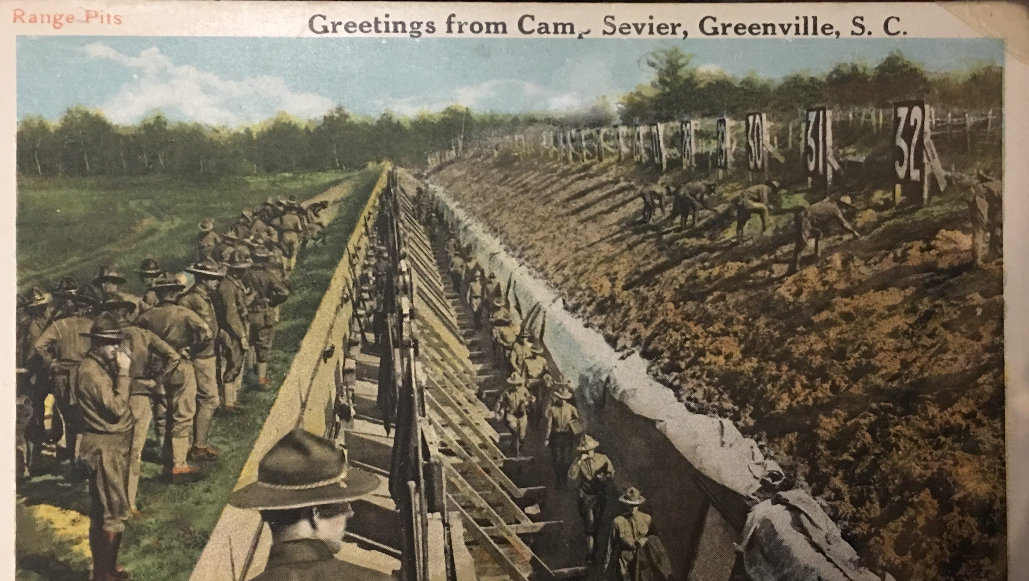 Soldiers Learned Trench Warfare At Camp Sevier In Greenville