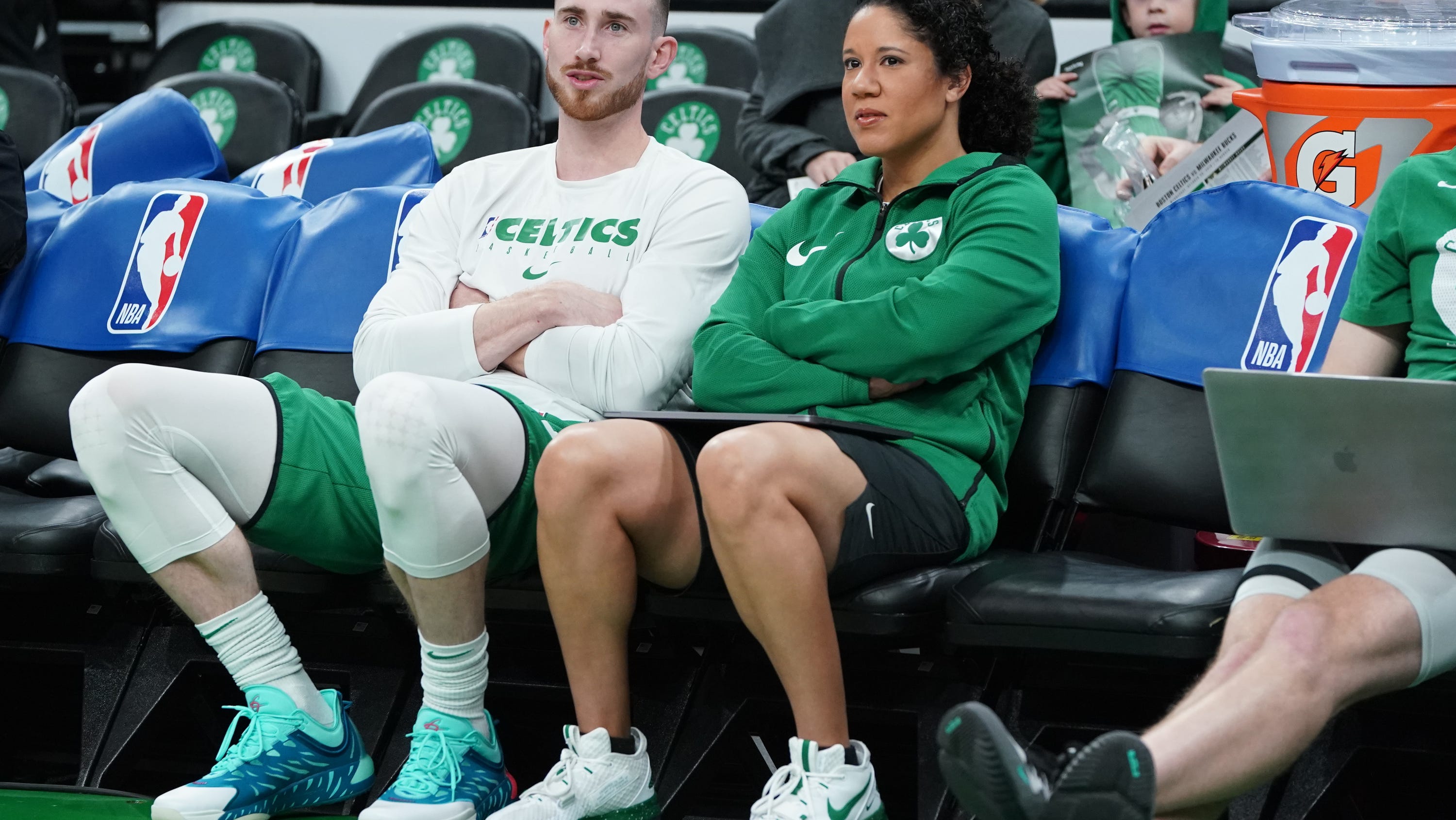 Kara Lawson Duke Women S Coach Gets Emotional Sendoff From Celtics