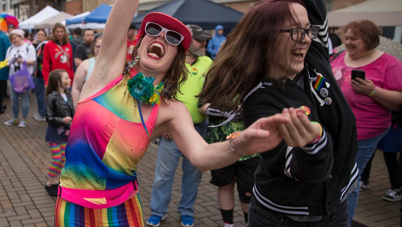 Columbus gay pride festival draws bigger crowd than expected