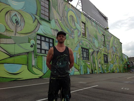 See the colorful new murals in the Nashville Gulch