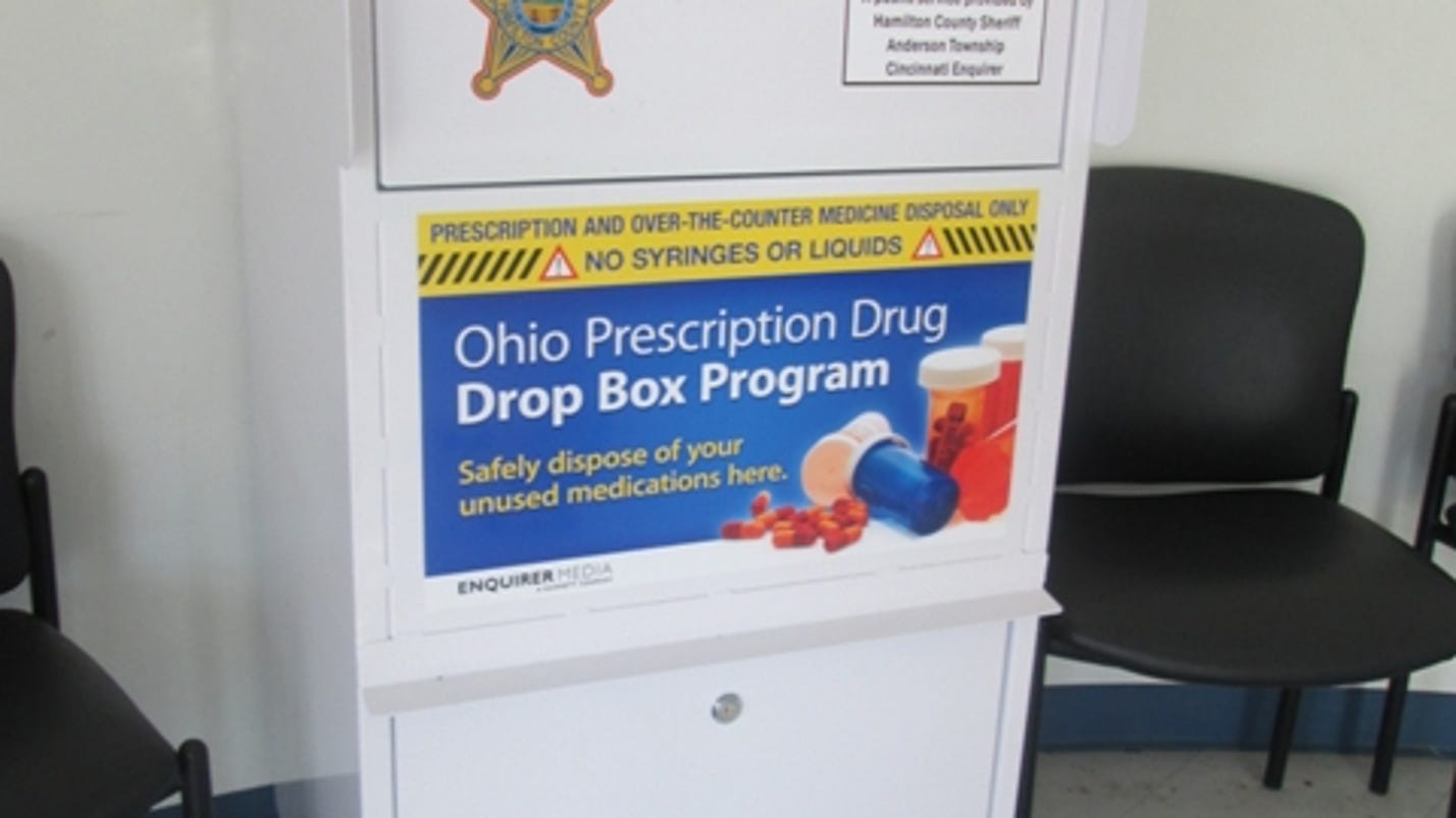 Where to find Rx drug drop boxes