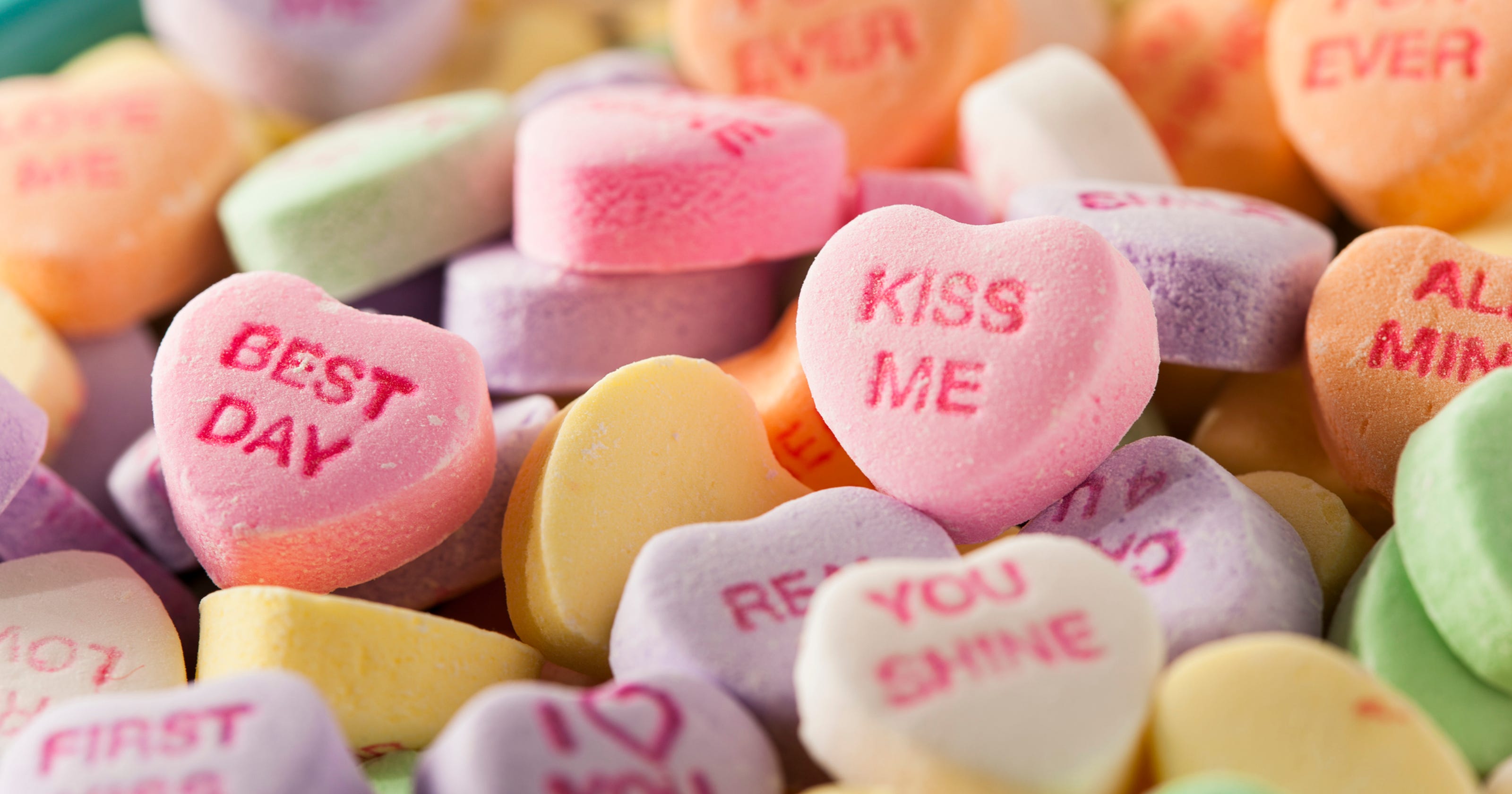 Candy Hearts Are The Most Popular Valentines Day Candy