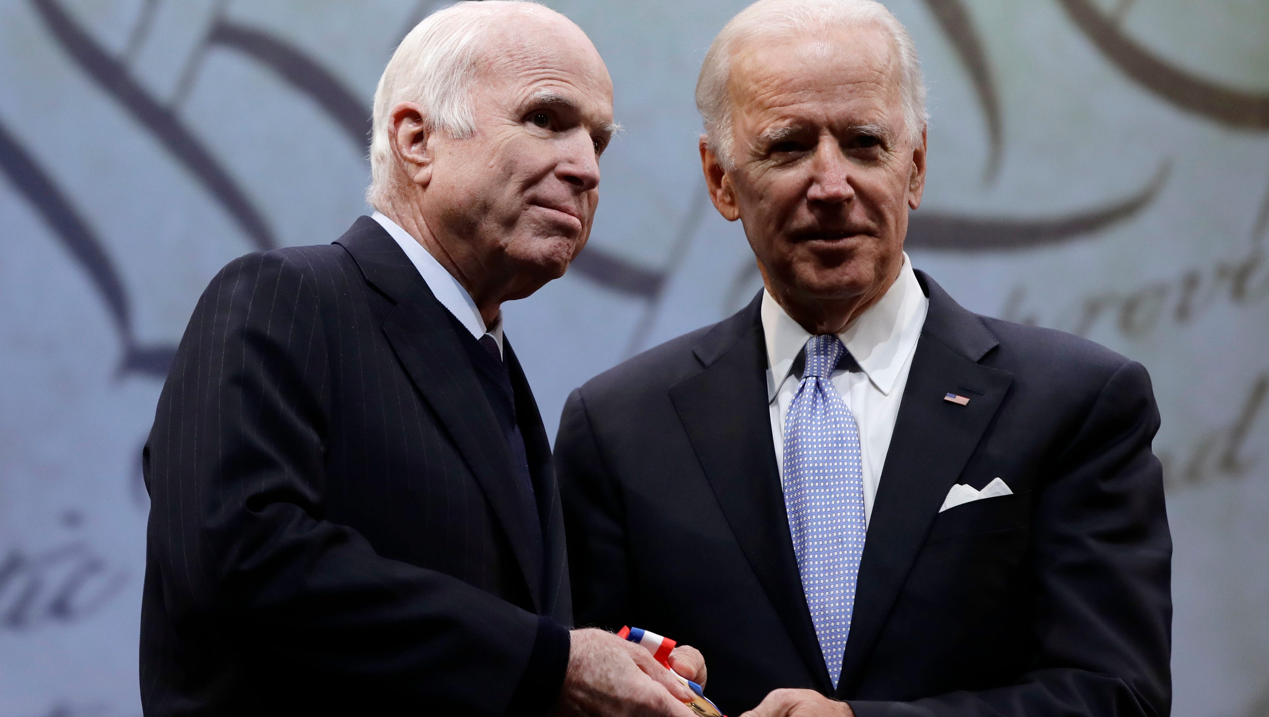 Why Joe Biden will eulogize his friend and foil John McCain