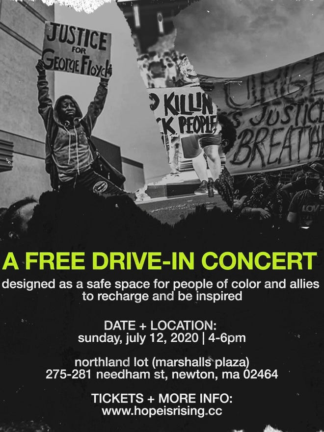 Hope Is Rising A Free Drive In Concert In Newton To Celebrate Black Culture