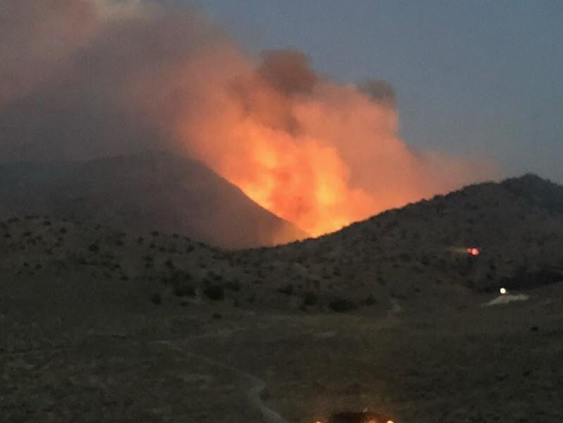 UPDATE: Perry Fire Grows Overnight North Of Reno; Evacuations Continue