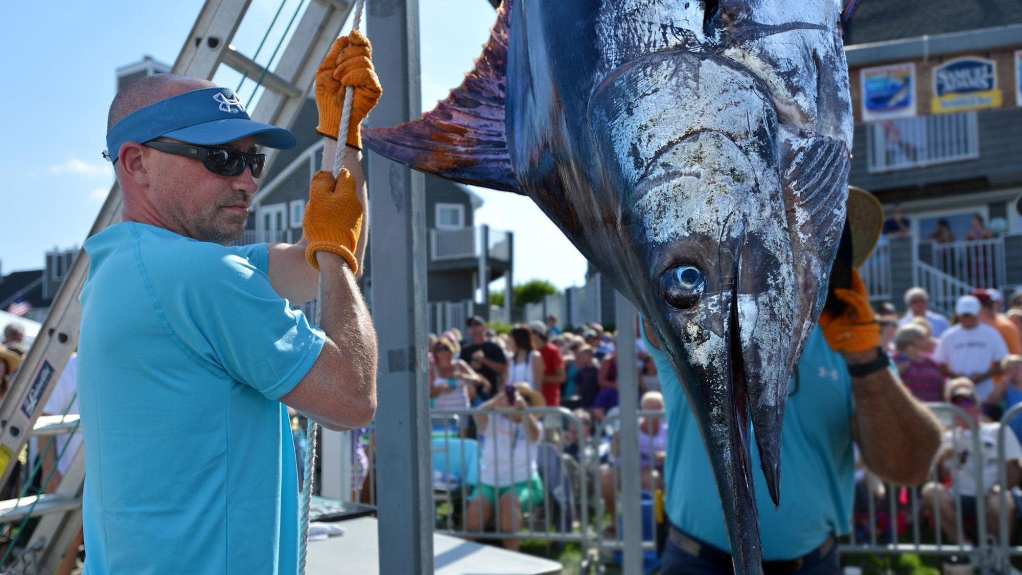 The big White Marlin Open winner a 2.7M tuna