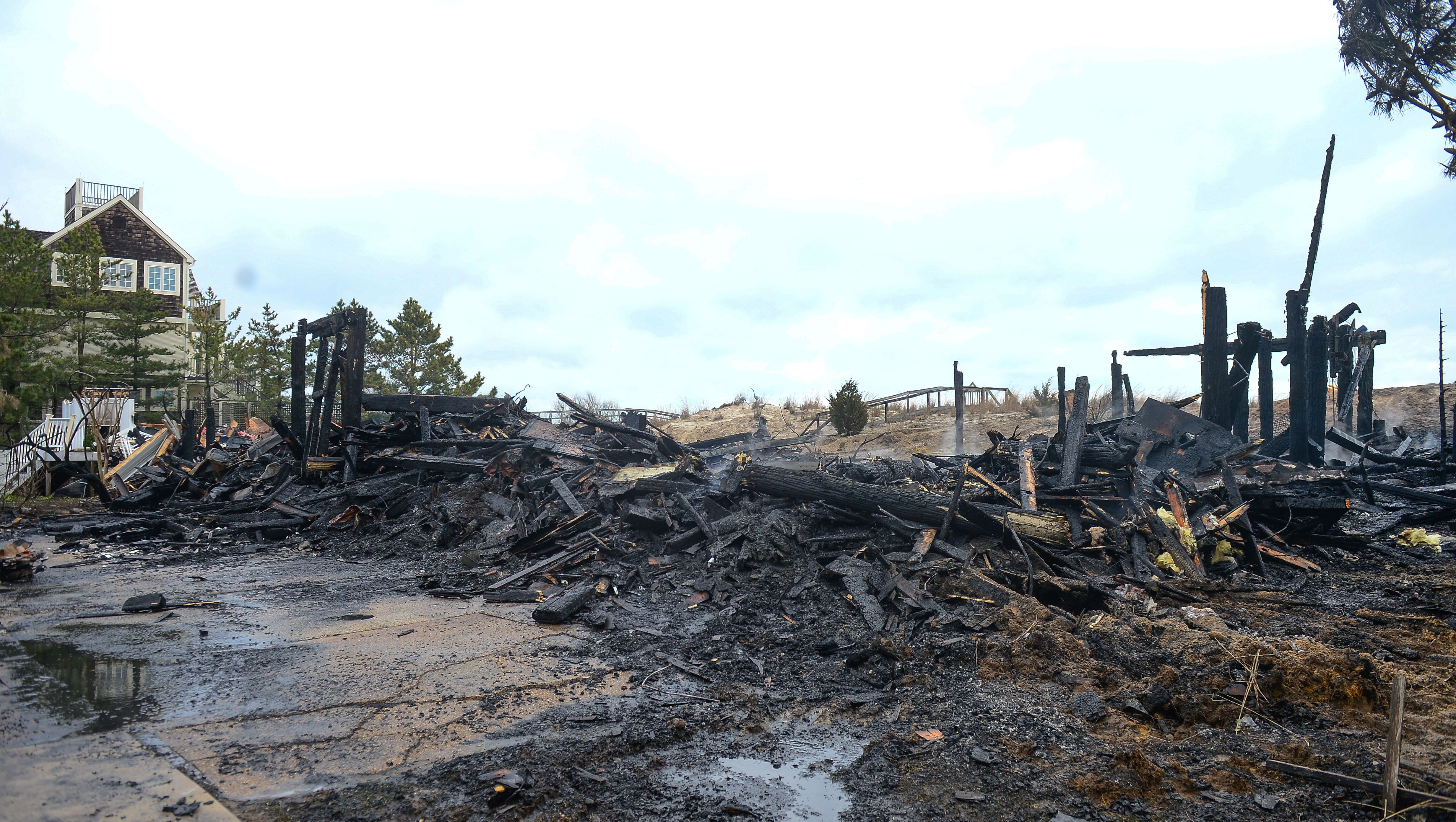 Photos: Two Oceanfront Homes Destroyed By Fire In Rehoboth Beach