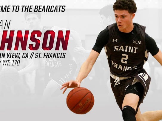 Logan Johnson has joined the Cincinnati Bearcats.