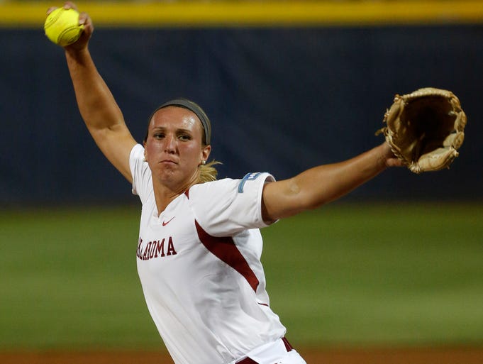 All the action from the NCAA softball world series