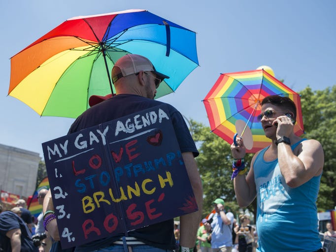 Lgbtq Activists Gather For Equality Rights March Al Rucker Show