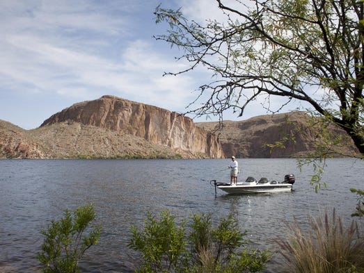 State cautions against eating fish from 3 Arizona lakes