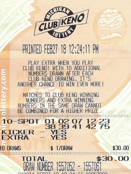 Lottery Club Keno