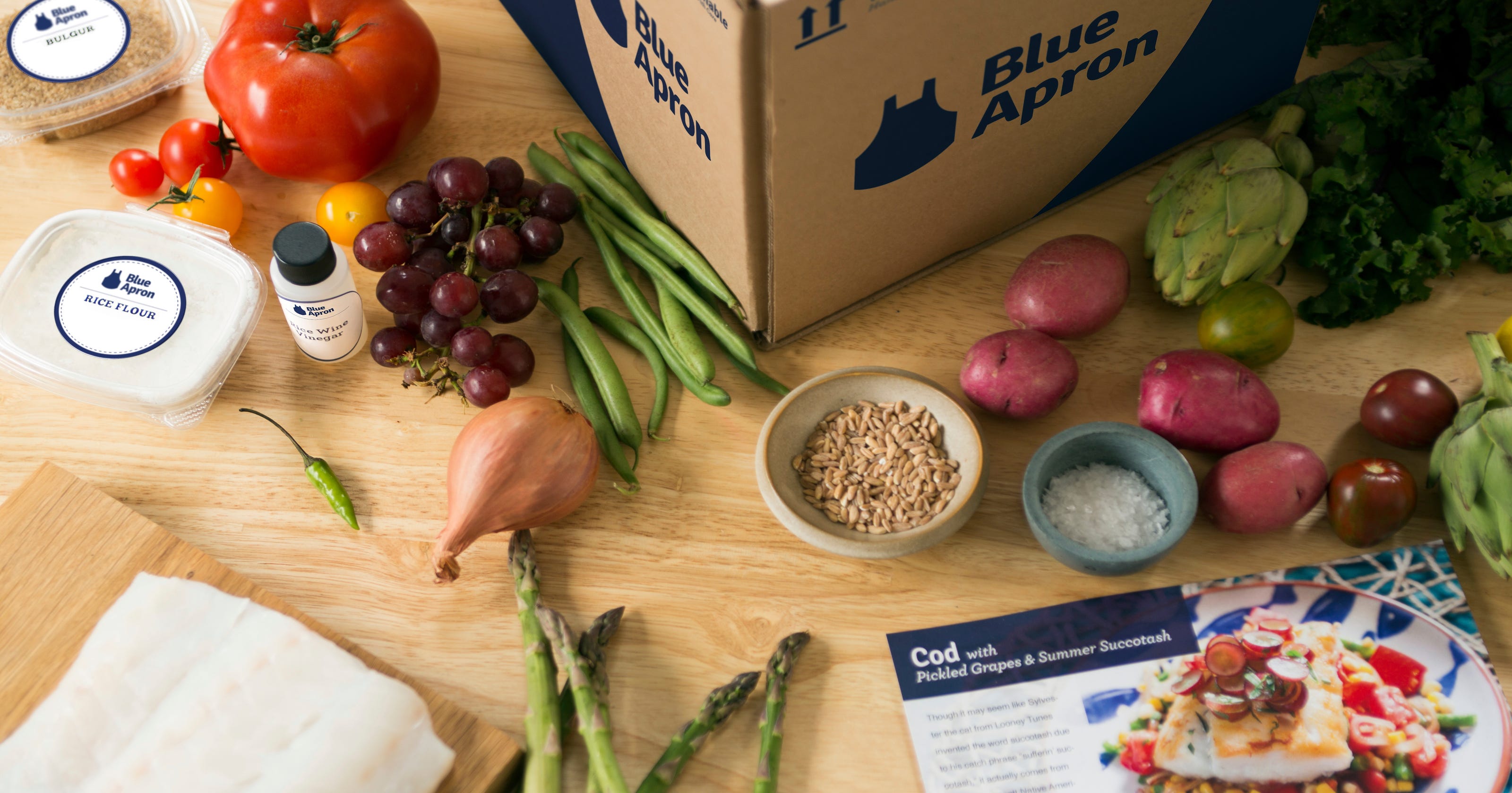 Meal Kit Delivery Company Blue Apron Cooks Up An Ipo