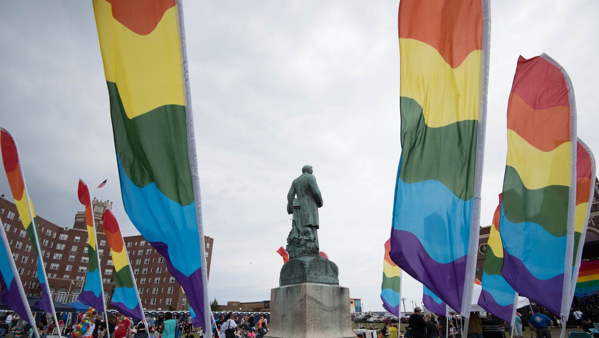 Scenes From Jersey Pride Parade In Asbury Park