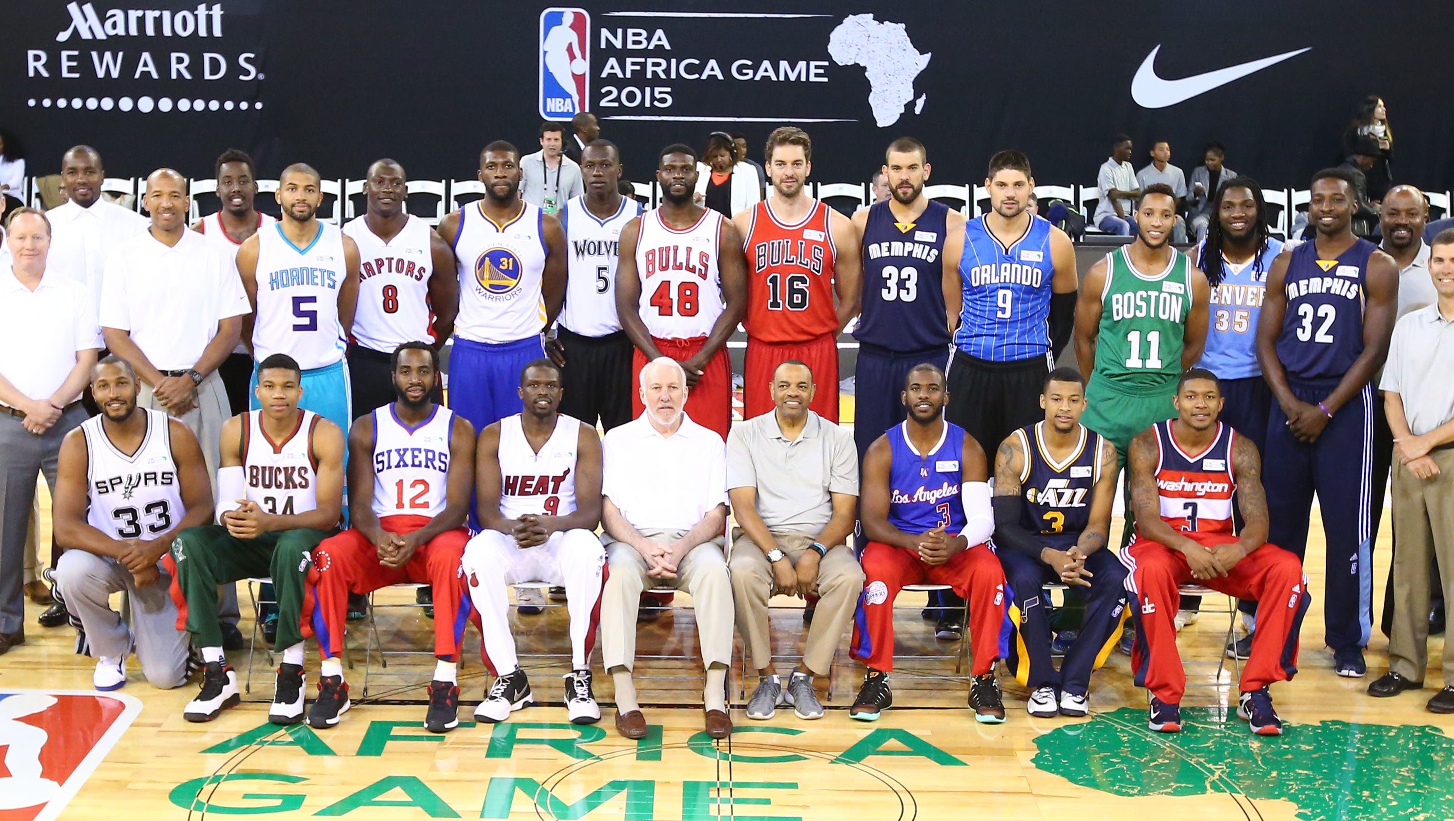 C.J. McCollum, Bismack Biyombo headline second NBA Africa Game