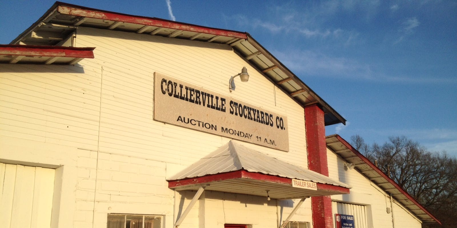 Collierville Cattle Auction Barn For Sale