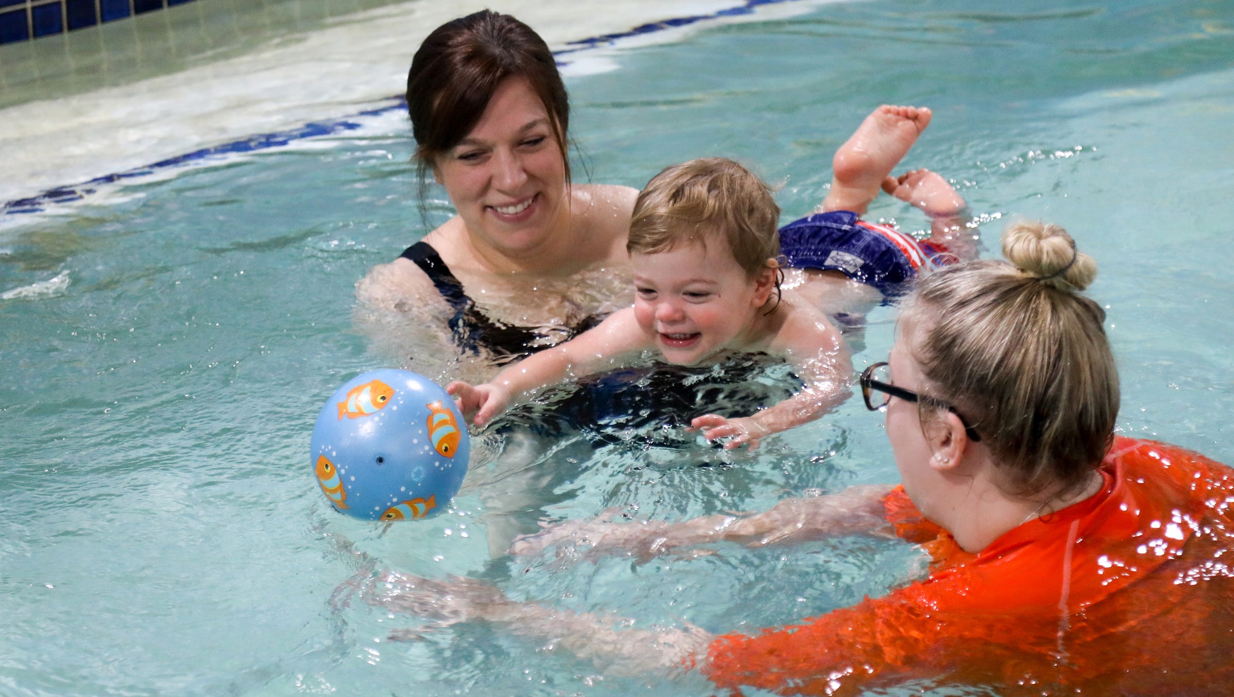 After Taking The Plunge Couple Growing Goldfish Swim School Business