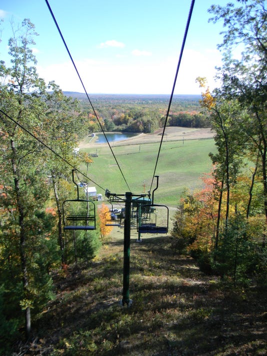 Fall Colors Seen For Miles At Bruce Mound