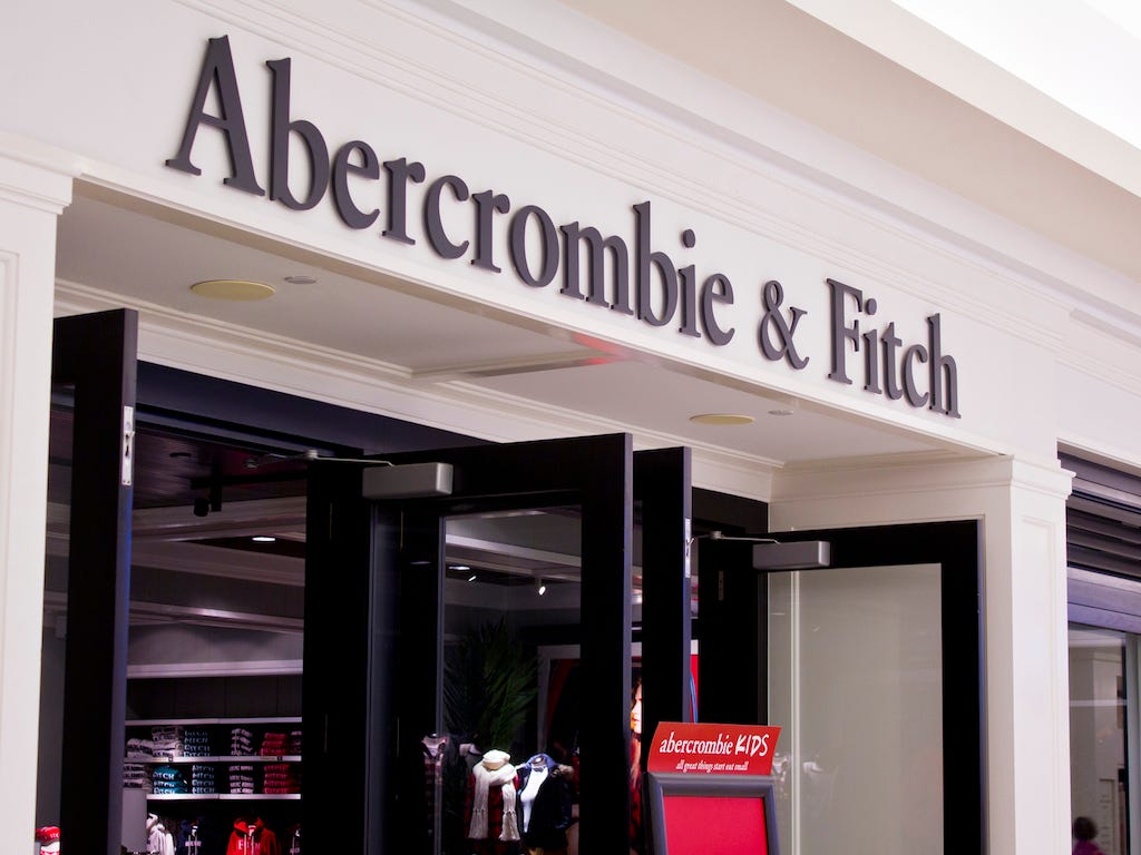 Abercrombie fitch moment