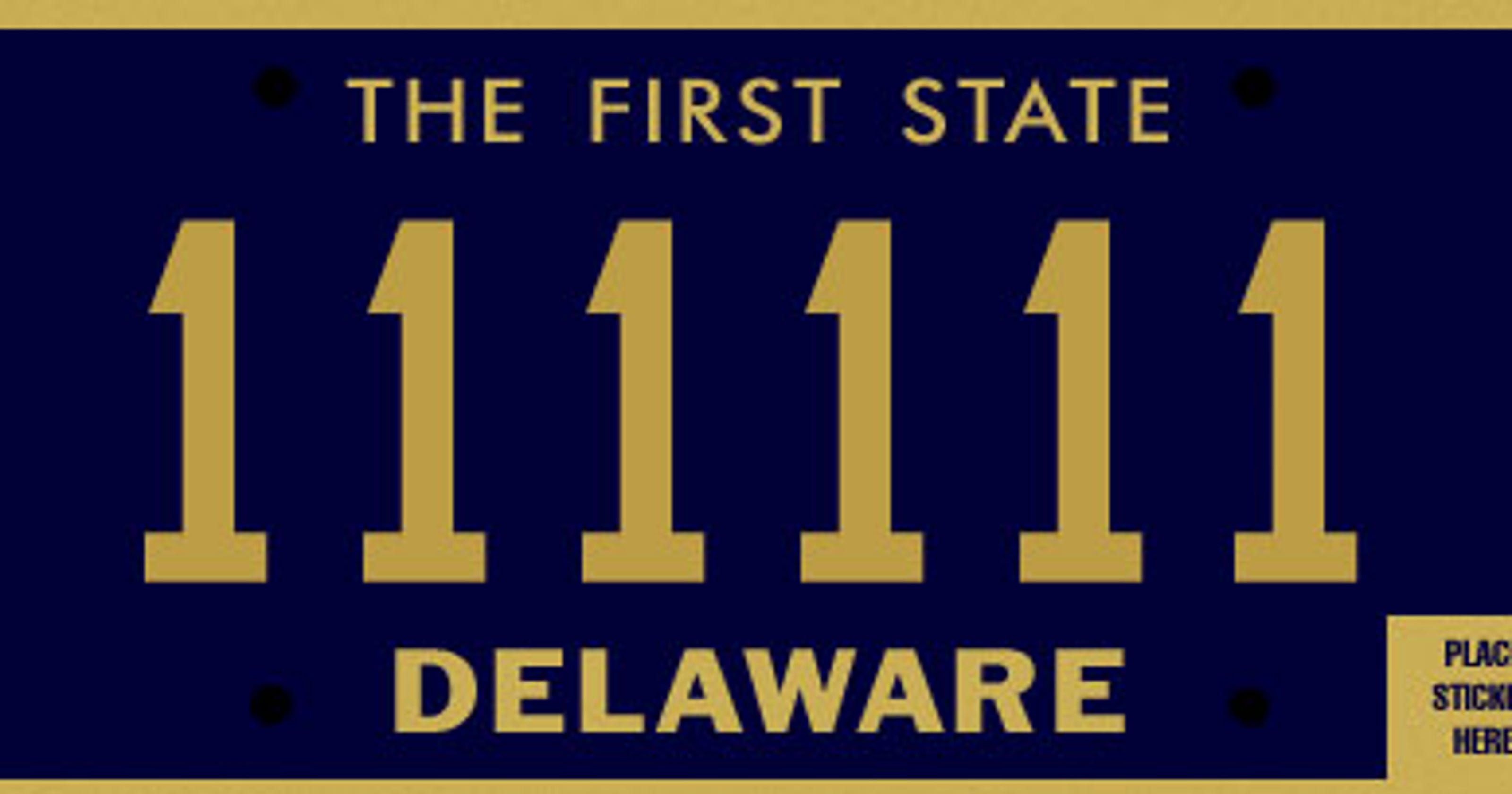 New Delaware license plate will honor veterans