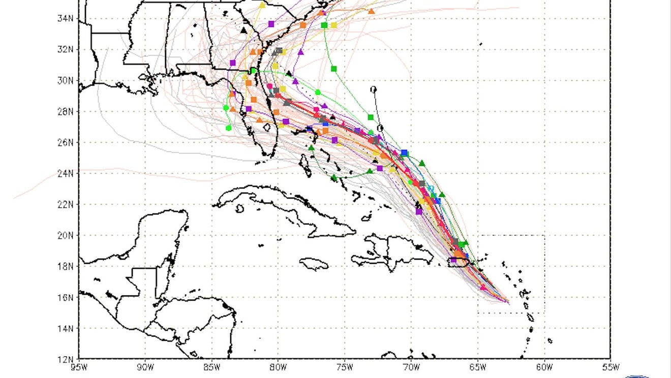 Florida hurricane spaghetti models How to track the models