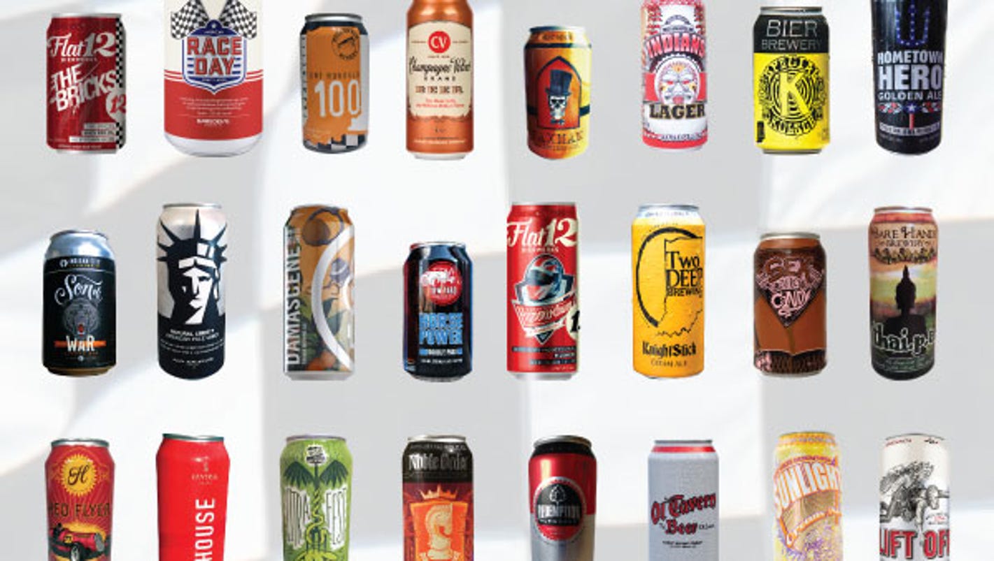 33 canned beers (and wine) to take to the track