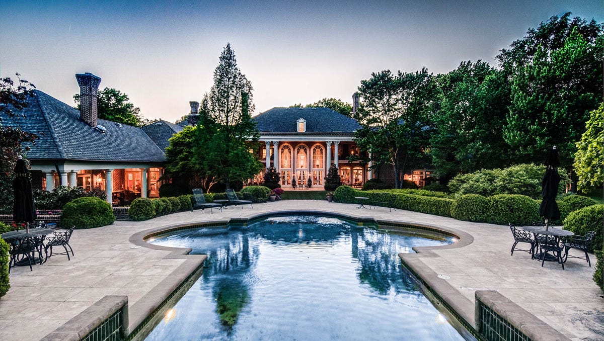 Businessman and philanthropist's home for sale in Belle Meade