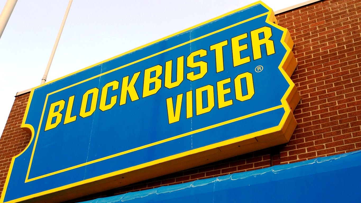 when did the blockbuster in wall township new jersey go out of business