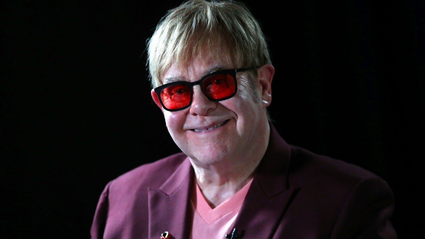 Elton John S Sobriety Of 29 Years Is Celebrated I Was A Broken Man