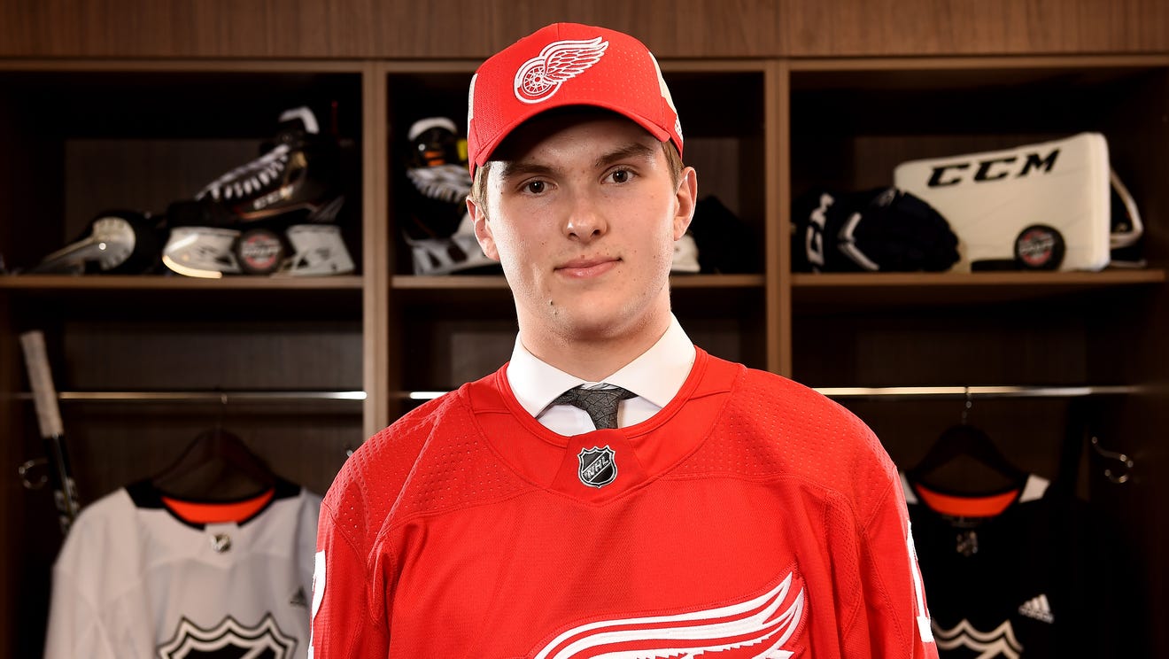 Detroit Red Wings top prospects' statistics in minor leagues