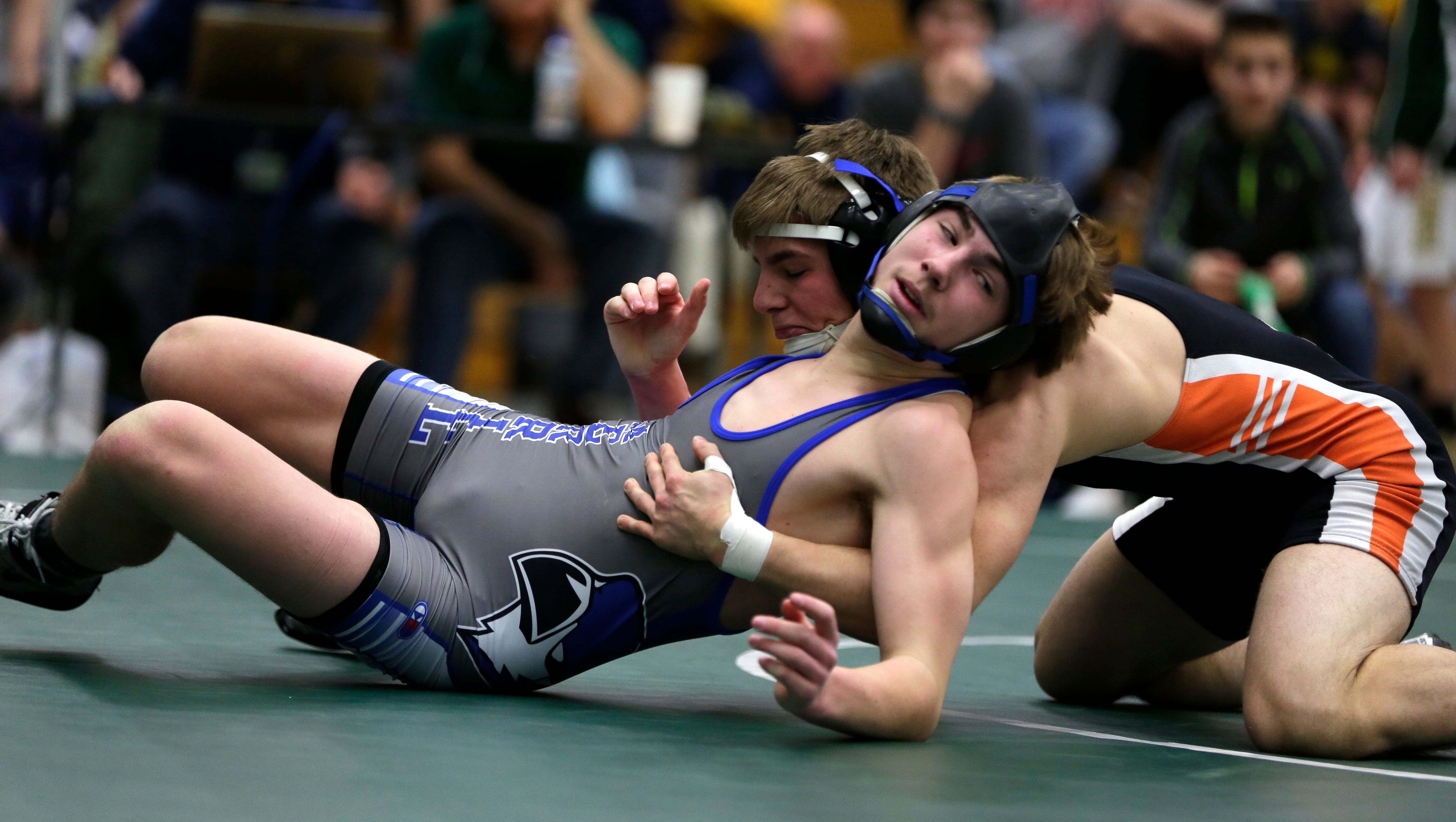 Photos: WIAA Wrestling Sectionals At D.C. Everest