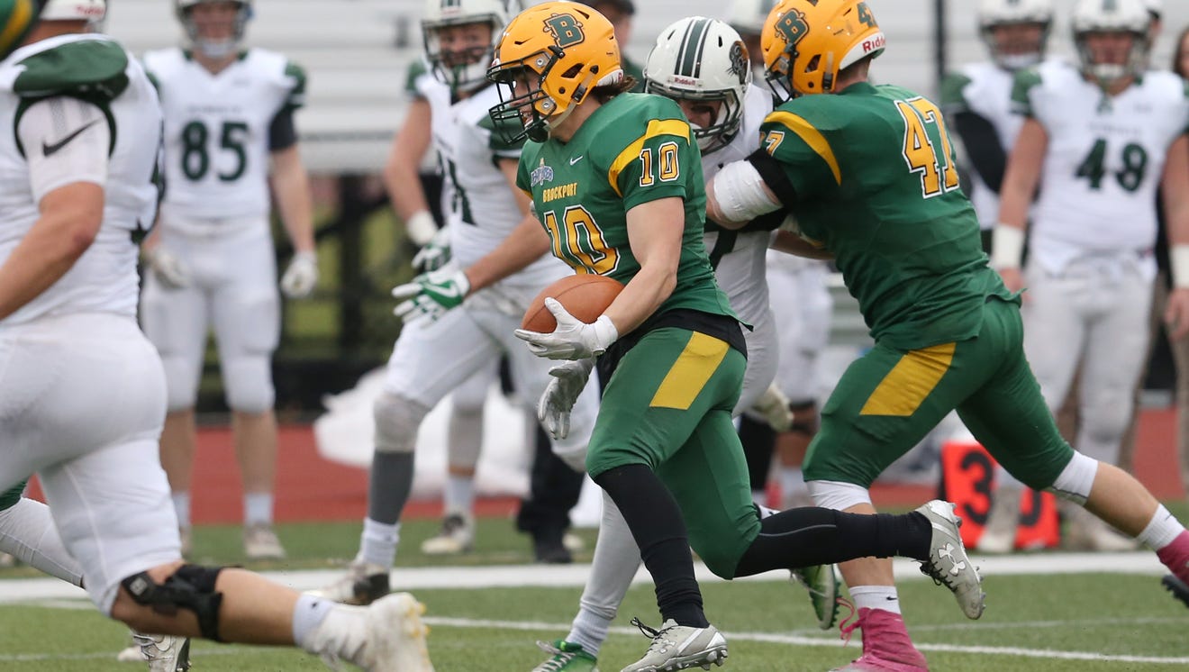Brockport football O'Connell, Barrientos named D3 AllAmericans