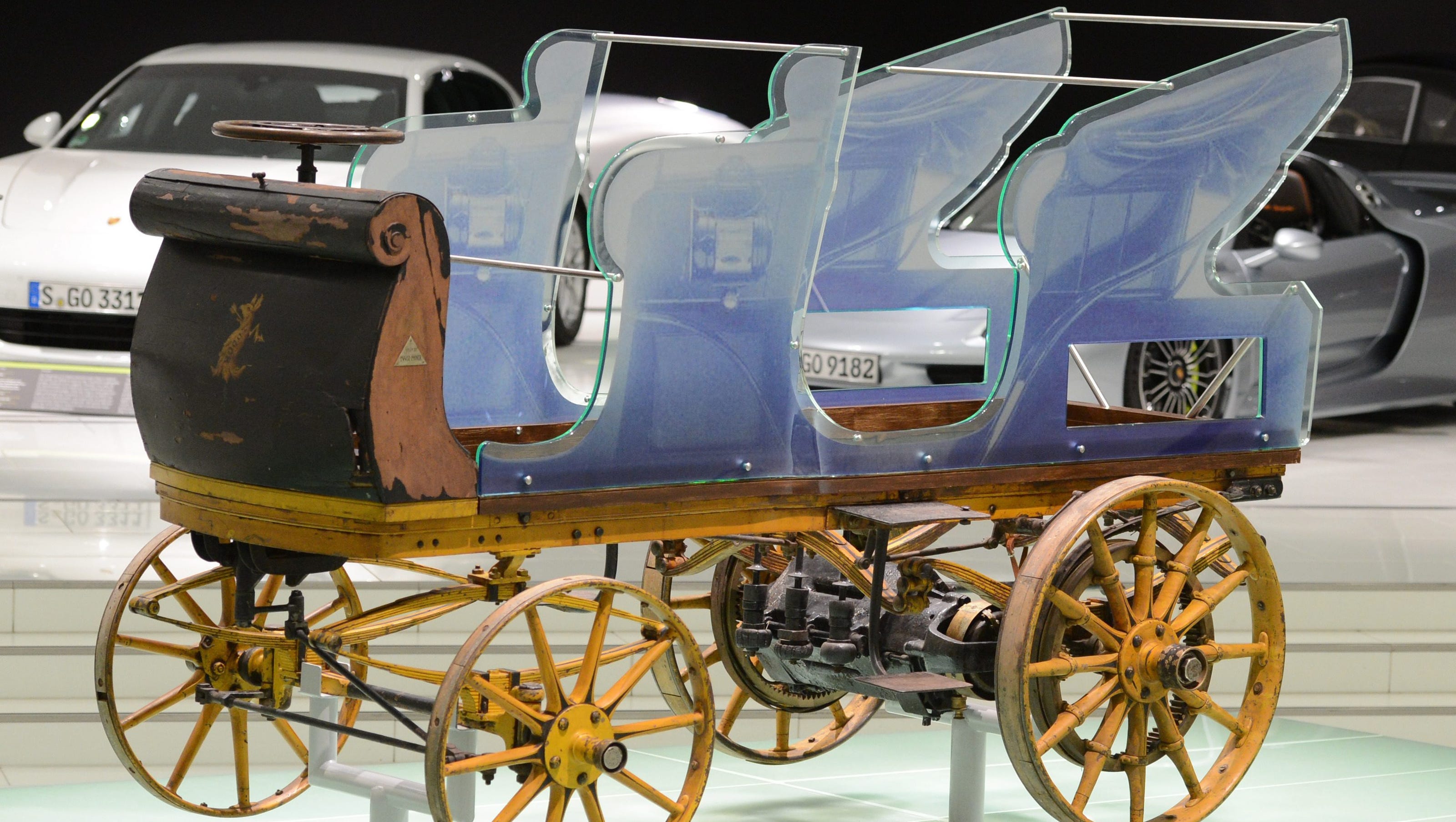 Porsche's first car, in 1898, was electric