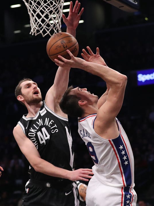 NBA: Philadelphia 76ers at Brooklyn Nets