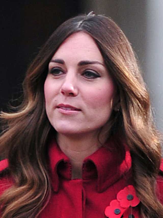 Kate Middleton S Gray Hair Shows In London