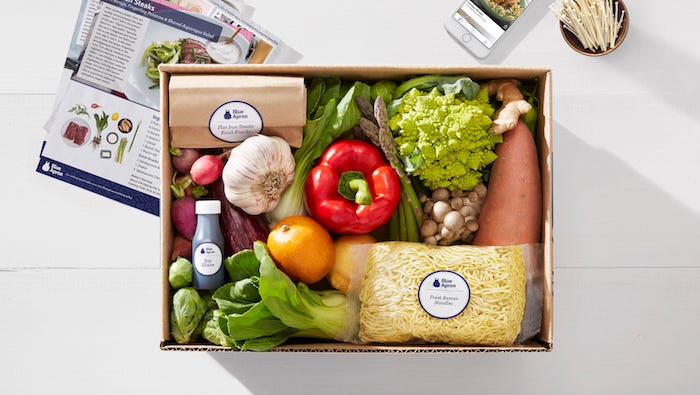 blue apron food delivery