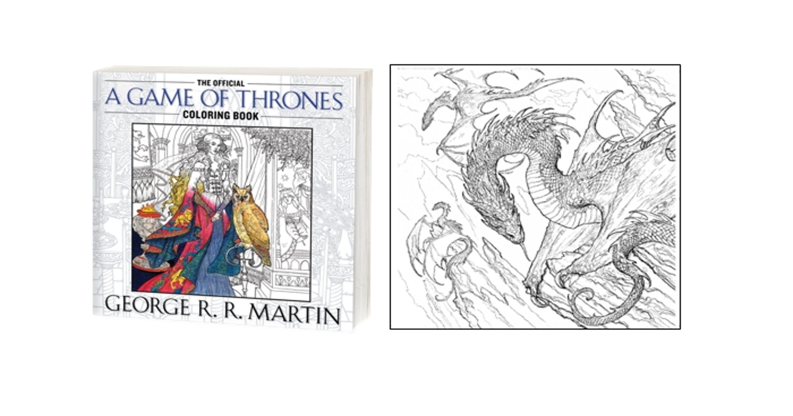 Download New 'Game of Thrones' Coloring Page