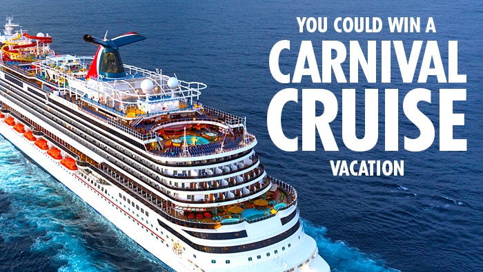 Enter to Win a Carnival Cruise Vacation!