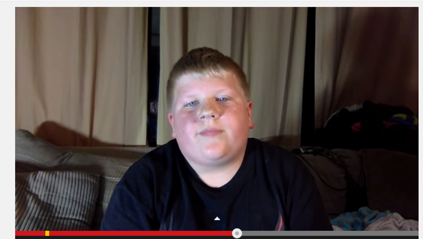 11 Year Old Reads Cruel Comments About Himself