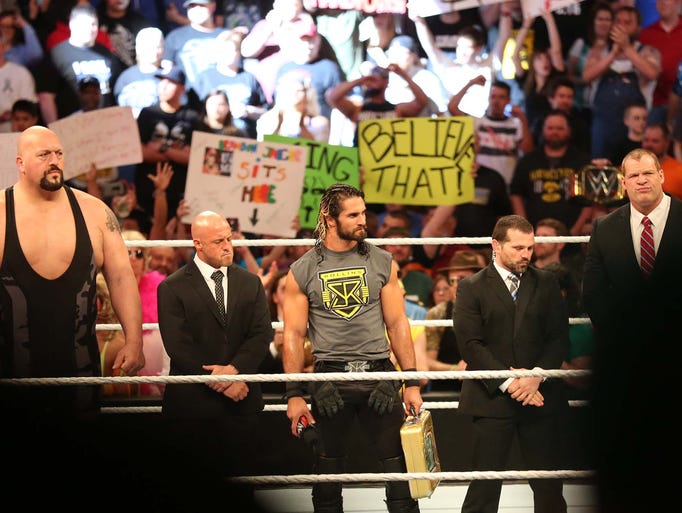 7 photos WWE champion, Iowan Seth Rollins