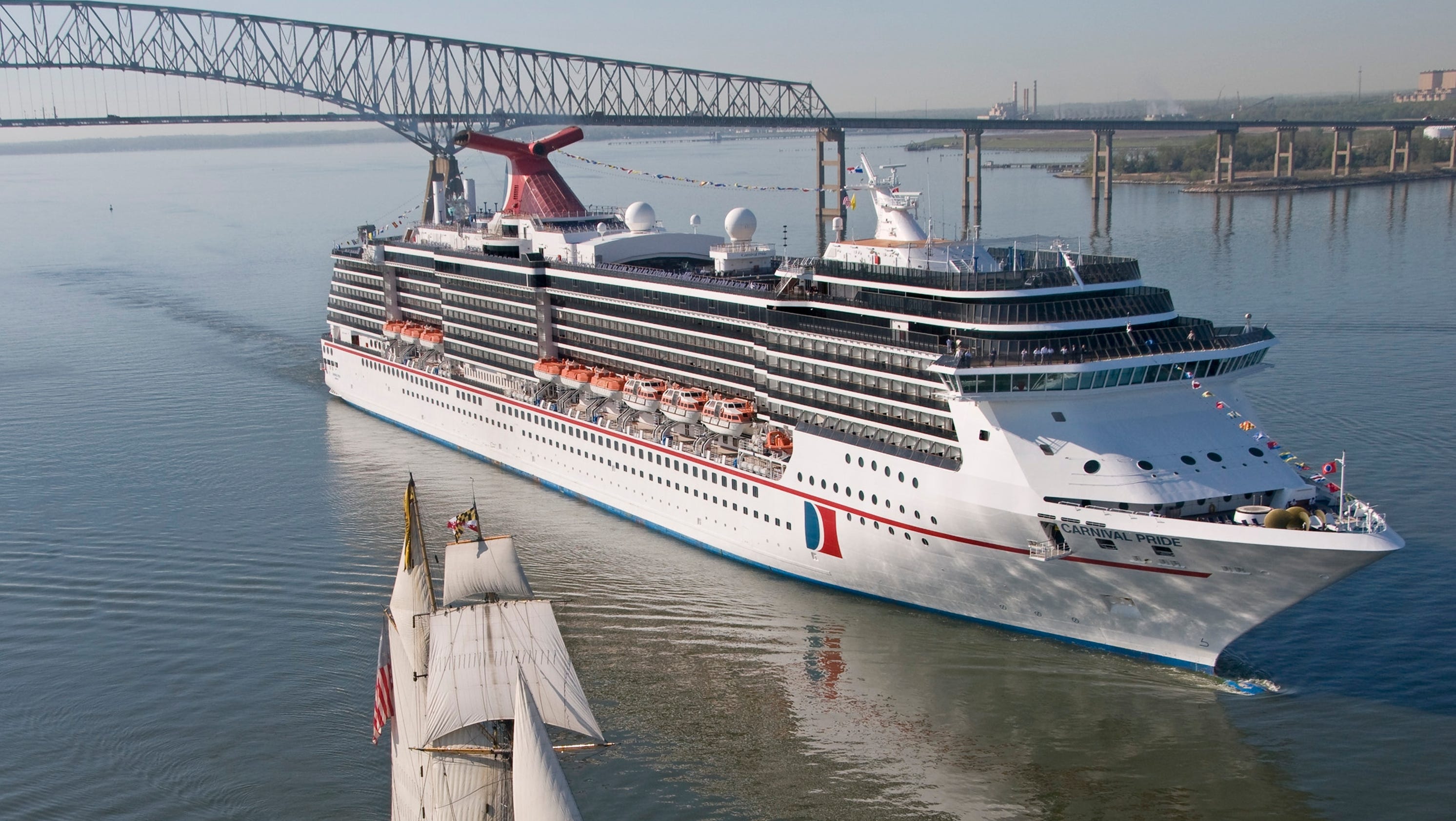 Carnival adds longer cruises from Baltimore
