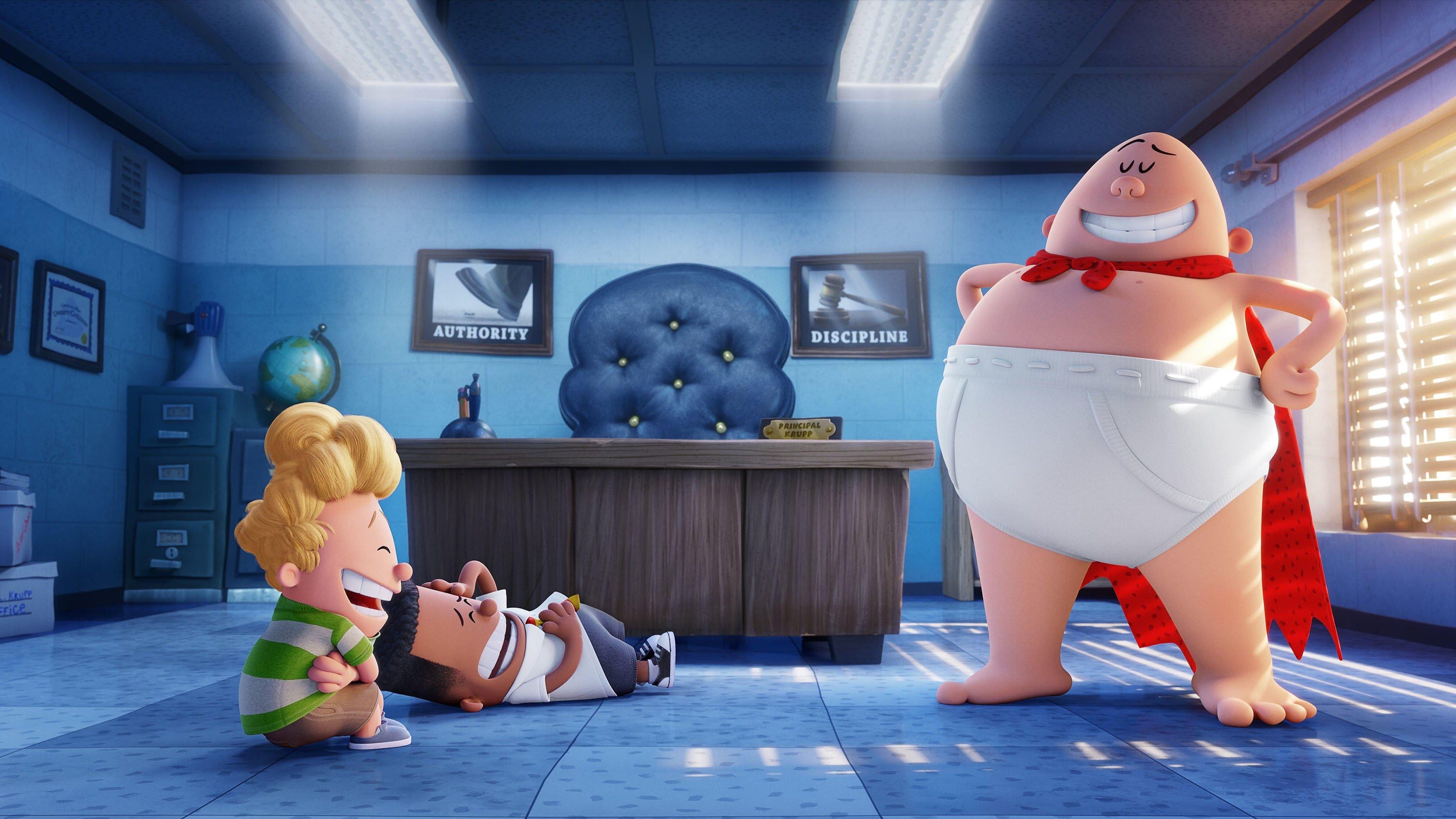 captain underpants movie for