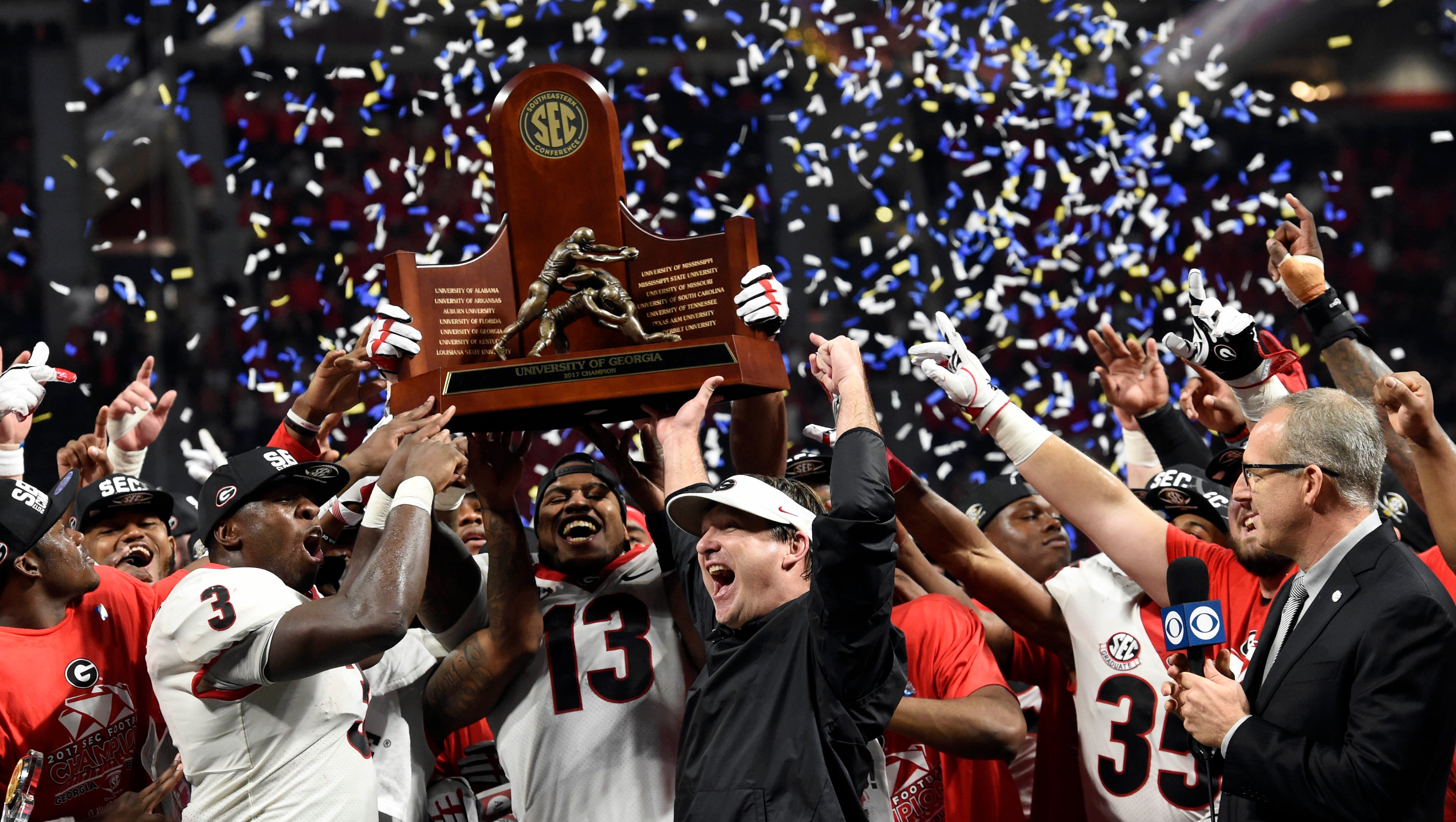 Welcome To The Playoff, Georgia: Bulldogs Overpower Auburn To Win SEC